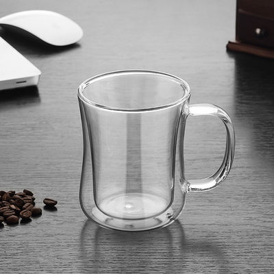 220ml/διπλοτειχισμένο φλυτζάνι γυαλιού 420ml που μονώνεται θερμικό για το τσάι/τον καφέ προμηθευτής