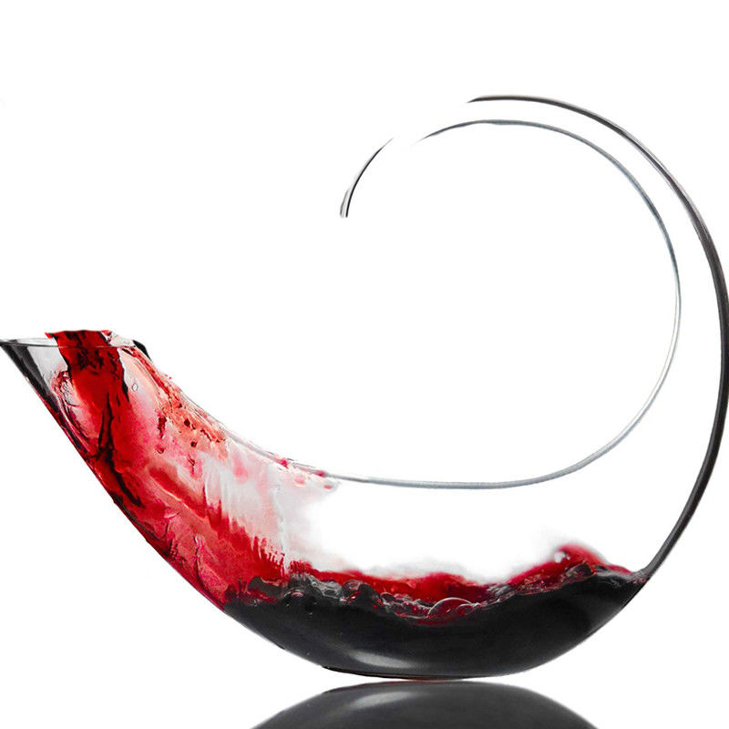 Διαμορφωμένο σκορπιός ποτού γυαλιού κρασιού χέρι χρώματος καραφών διαφανές - γίνοντη τέχνη προμηθευτής