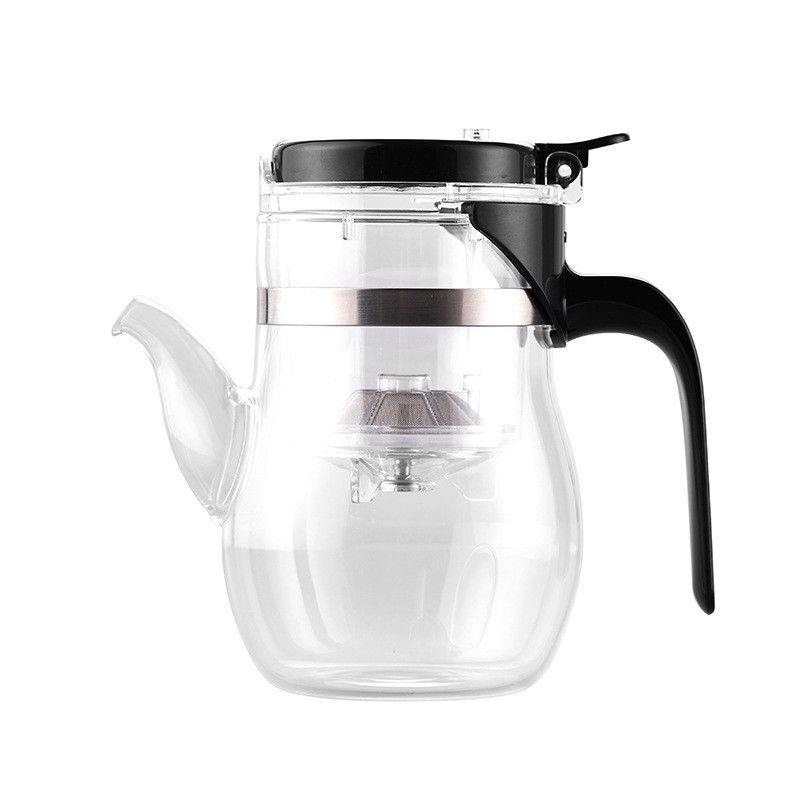 Teapot γυαλιού 650ml Infuser κατσαρόλα που τίθεται μικρή για το σπίτι Teaware Eco φιλικό προμηθευτής