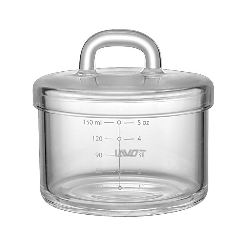 Σαφή κύπελλα γυαλιού μικροκυμάτων 150ml BPA ελεύθερα Borosilicate προμηθευτής