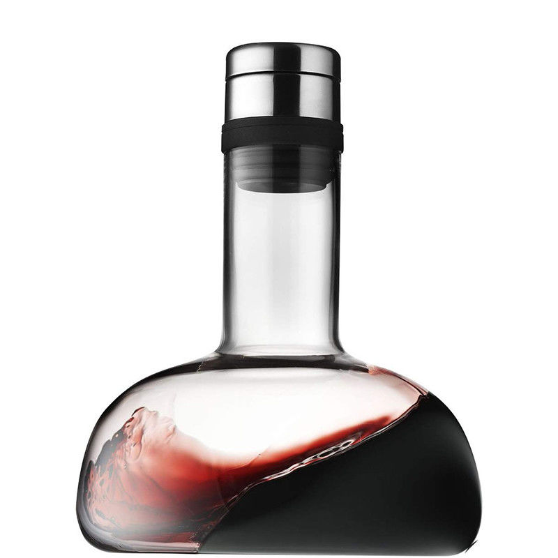 Η αμόλυβδη καράφα κρασιού γυαλιού κομψή φαίνεται Eco φιλικό για Restarent/το κόμμα προμηθευτής